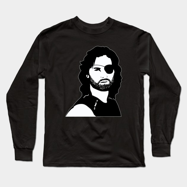 Snake Plissken Long Sleeve T-Shirt by HellraiserDesigns